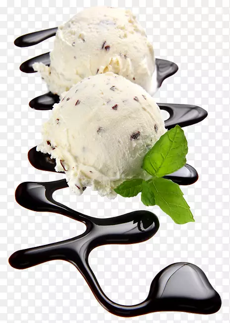 冰淇淋锥巧克力冰淇淋牛奶-冰淇淋