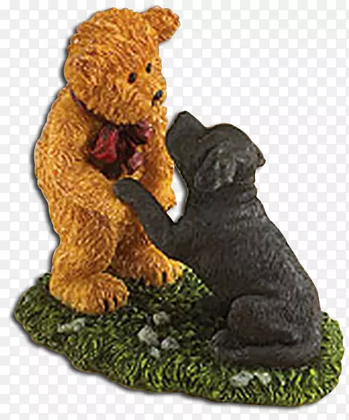 小狗水狗雕像-泰迪狗