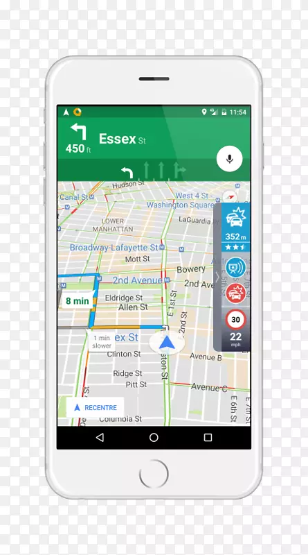 智能手机，android雷达-交通堵塞