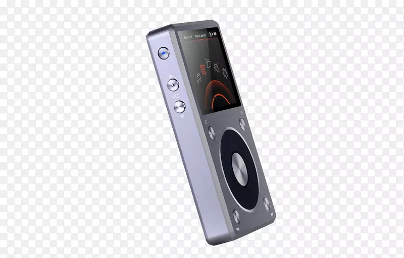 数字音频Fiio x5-ii高分辨率音频Fiio电子技术png音频播放器.耳机
