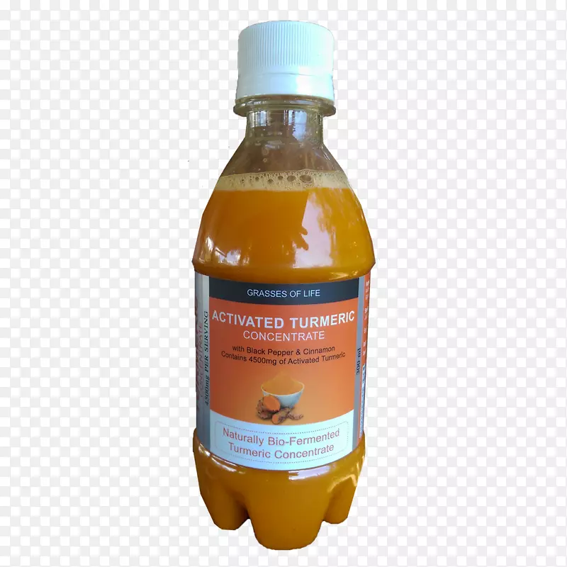 芦荟汁橙汁姜黄