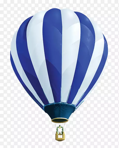 热气球蓝气球