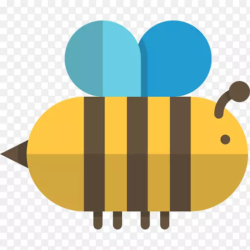 蜜蜂电脑图标昆虫剪贴画