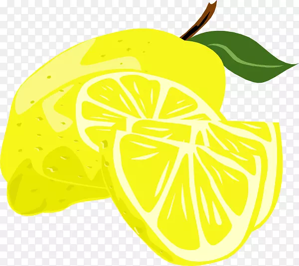 柠檬柑橘朱诺斯剪贴画-柠檬