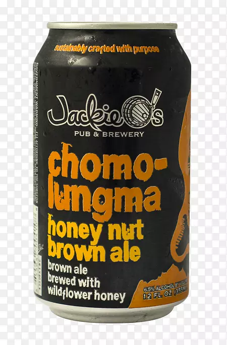 啤酒棕色麦酒登上珠穆朗玛峰杰姬欧的酿酒厂-罐装蜂蜜