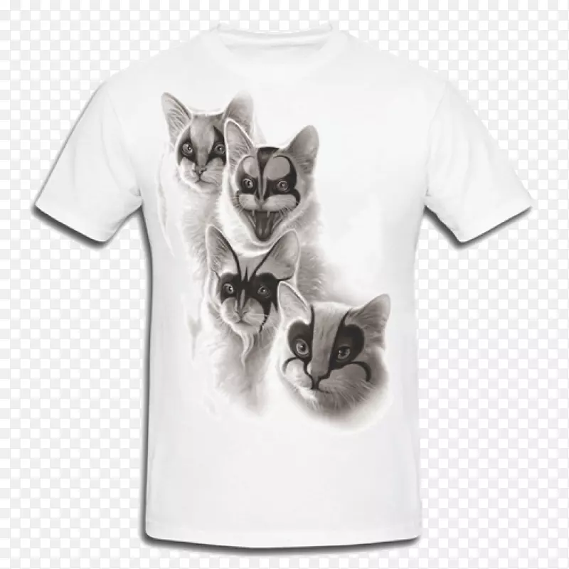 t恤猫运动服小猫t恤