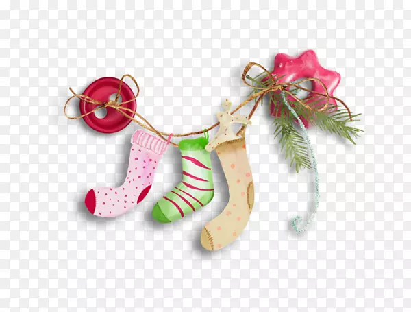 圣诞装饰品圣诞长筒袜贝法娜切斯梅-圣诞节