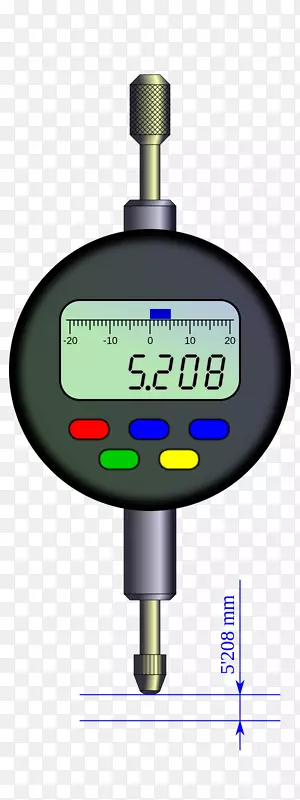 量规指示器毫米测量仪器测量.208