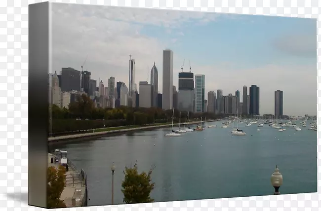 皮埃尔天际线摩天大楼城市景观芝加哥天际线