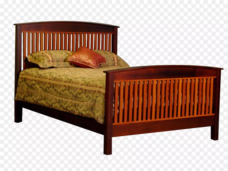 床头柜床架卧室家具套-床