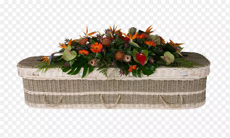 吉利克花卉设计有限公司殡葬主任棺材花海草