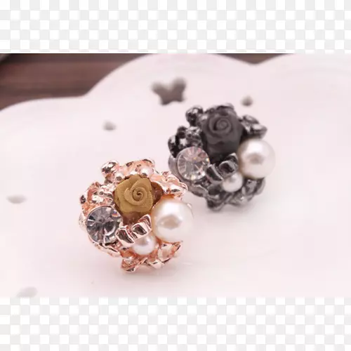珍珠耳环-墨西哥戒指
