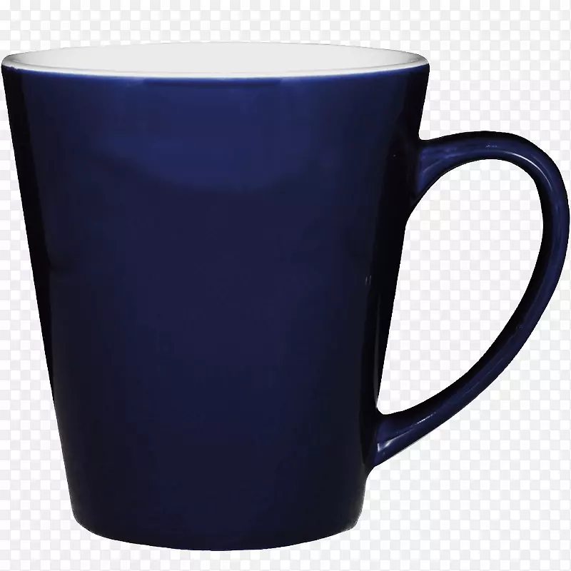 咖啡杯蓝色茶杯