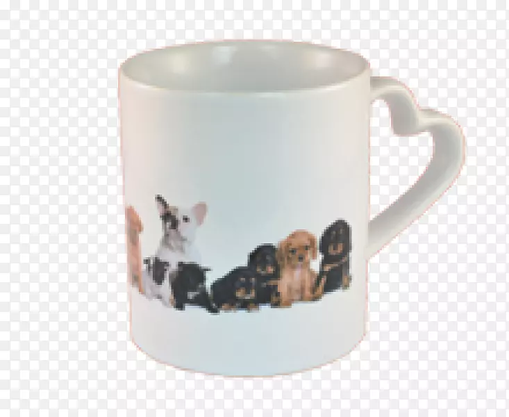 咖啡杯骑士国王查尔斯猎犬-小狗