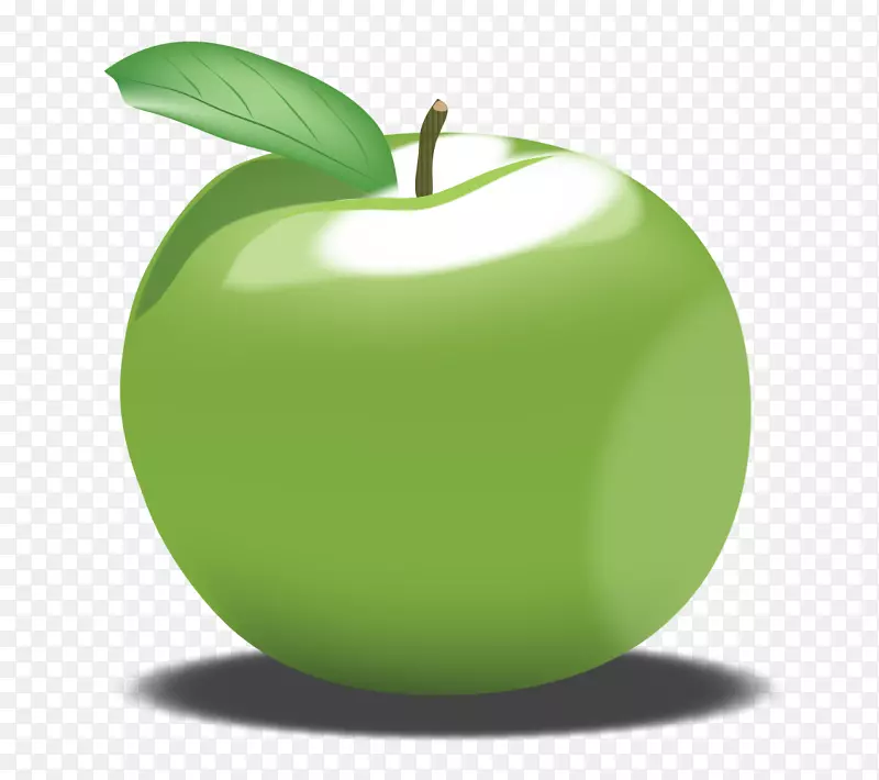 苹果绿色剪贴画-苹果