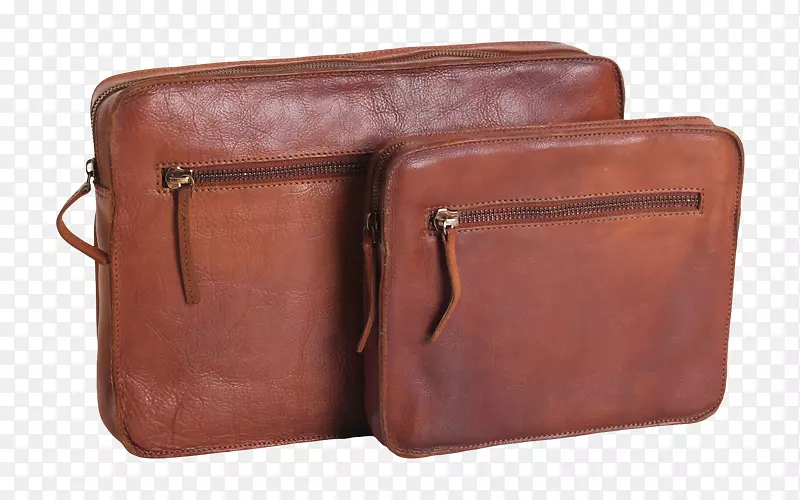 手提箱膝上型皮革棕色笔记本电脑