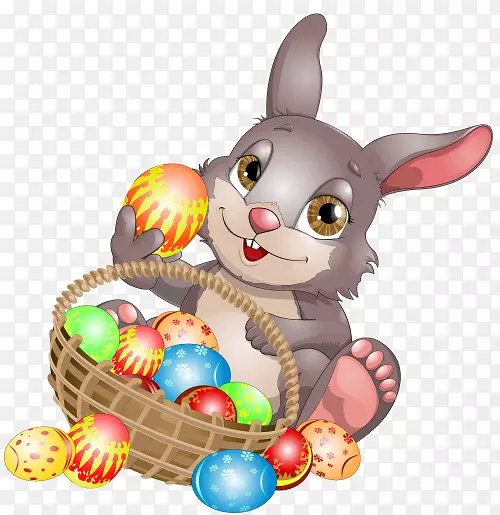 复活节兔子复活节彩蛋蜜蜂兔子-复活节