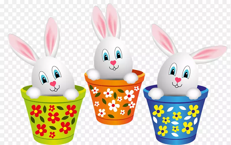 复活节兔子莱波尔画-兔子