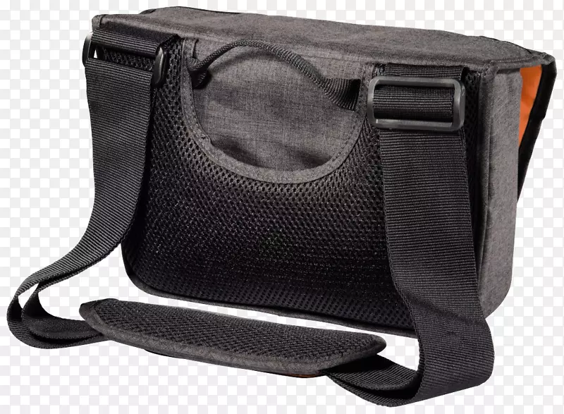 HAMA Lismore黑色相机包tasche/包/箱送信包，手提包，皮革-照相机黑色