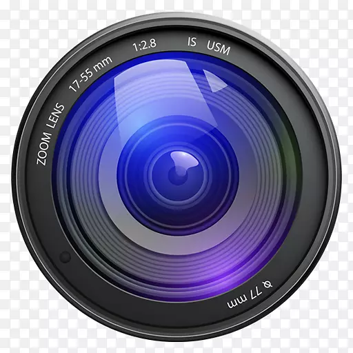 佳能EF镜头安装照相机镜头剪辑艺术相机镜头