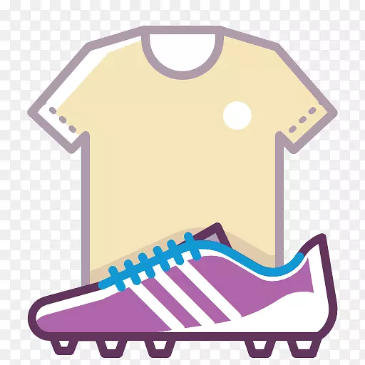 t恤电脑图标足球靴美式足球t恤