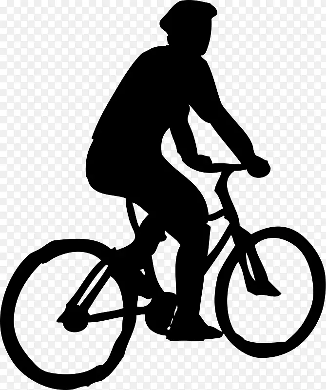 自行车摩托车bmx自行车剪贴画-自行车