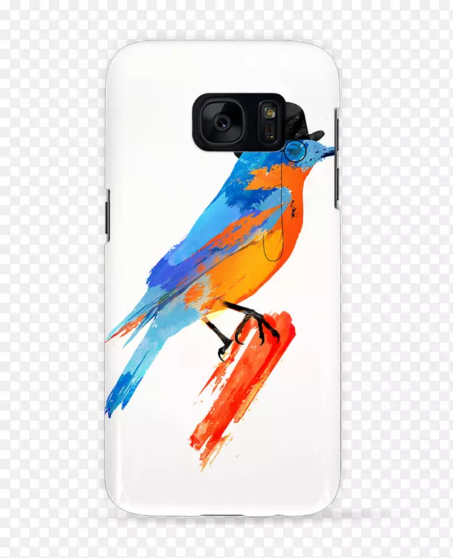 水彩画画布印刷艺术金刚鸟3D