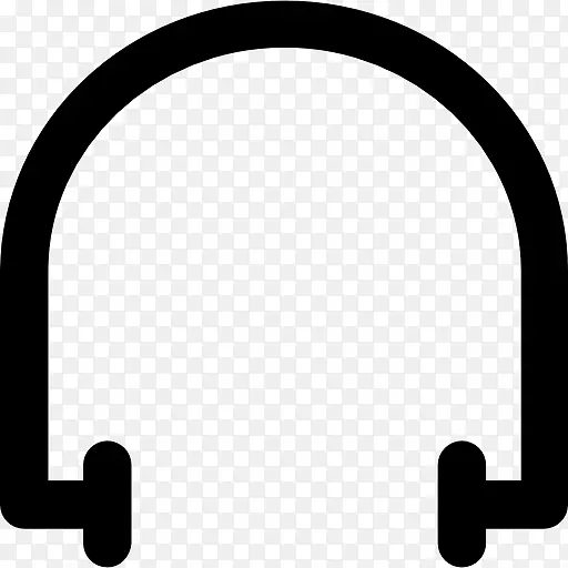 耳机计算机图标声音剪辑艺术耳机