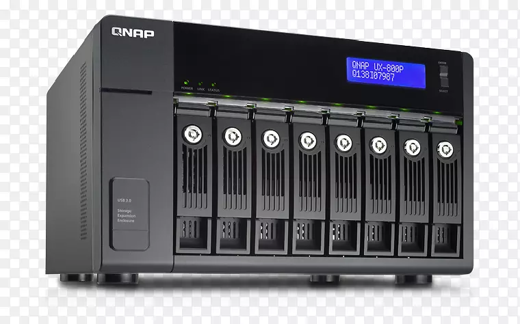 网络存储系统QNAP系统公司QNAP ux-500 p系列ata硬盘驱动器-kl塔