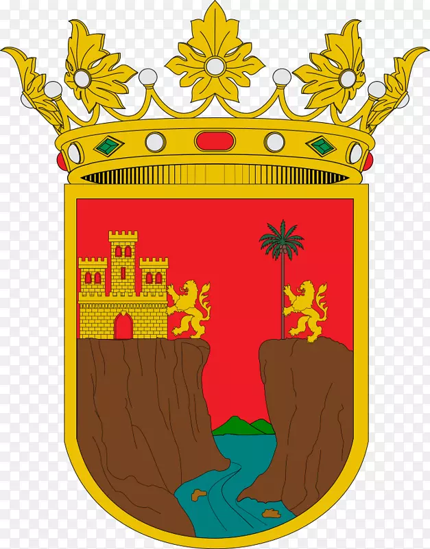 西班牙科丽亚，cáceres crest纹章场纹章