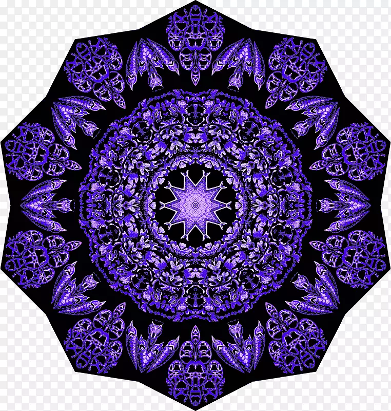 紫薰衣草紫丁香蓝-紫色