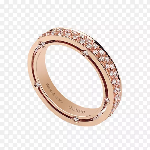 达米亚尼结婚戒指珠宝钻石戒指