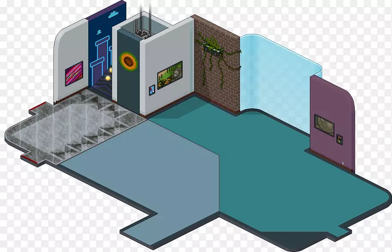哈博桌面壁纸游戏室虚拟世界-萨拉度假村普拉特利