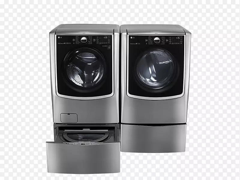 lg wm9000h洗衣机lg电子组合式洗衣机烘干机