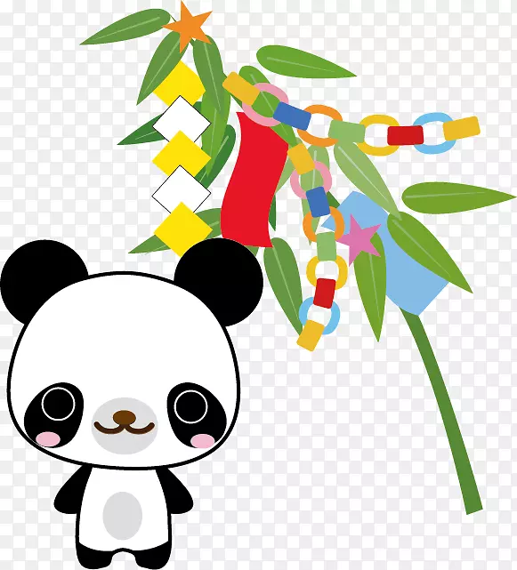 七夕节熊大熊猫夹艺术熊
