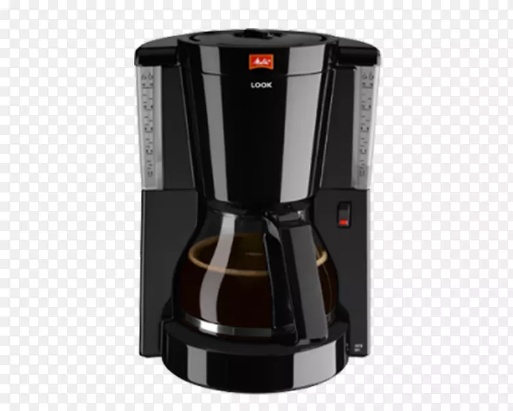 煮好的咖啡机梅利塔咖啡过滤器过滤咖啡