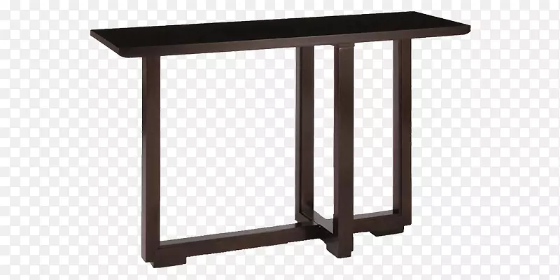 桥墩桌家具木长方形四脚桌