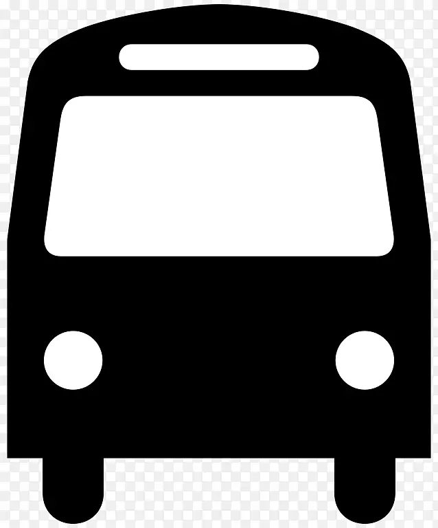 公共交通巴士服务符号-巴士
