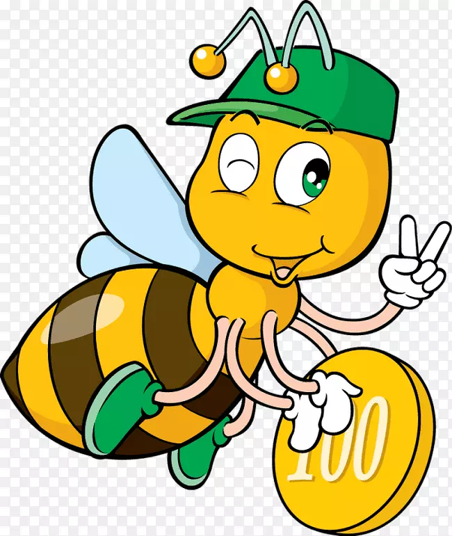 昆虫蜜蜂卡通-曼彻斯特蜜蜂