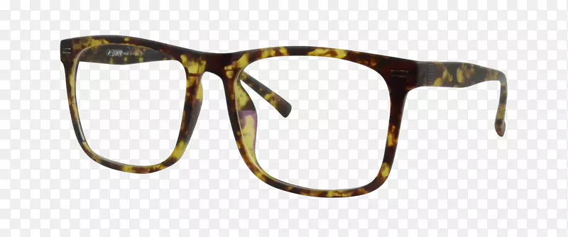 护目镜太阳镜Fendi三叶草-戴眼镜的女人
