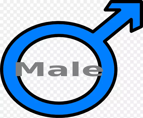 性别符号计算机图标男性剪贴画.男性符号