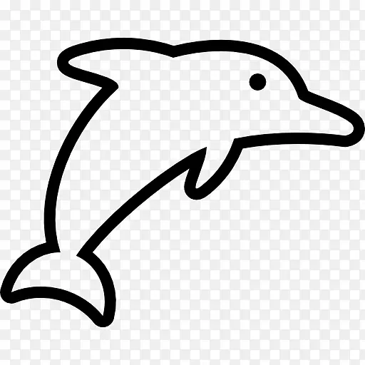 海洋海豚水生动物海洋生物中心剪贴画海豚