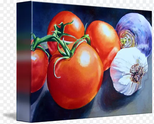 布什番茄静物摄影画廊包装-番茄