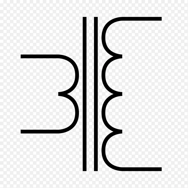 电子符号变压器型电子电路电子符号