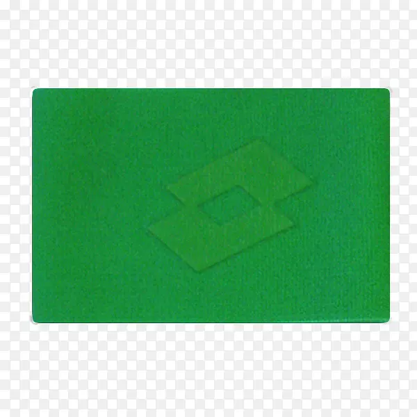 放置垫子绿色长方形材料-网金
