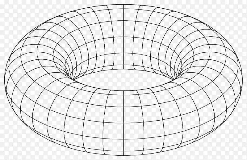 环面拓扑几何圆形状圆