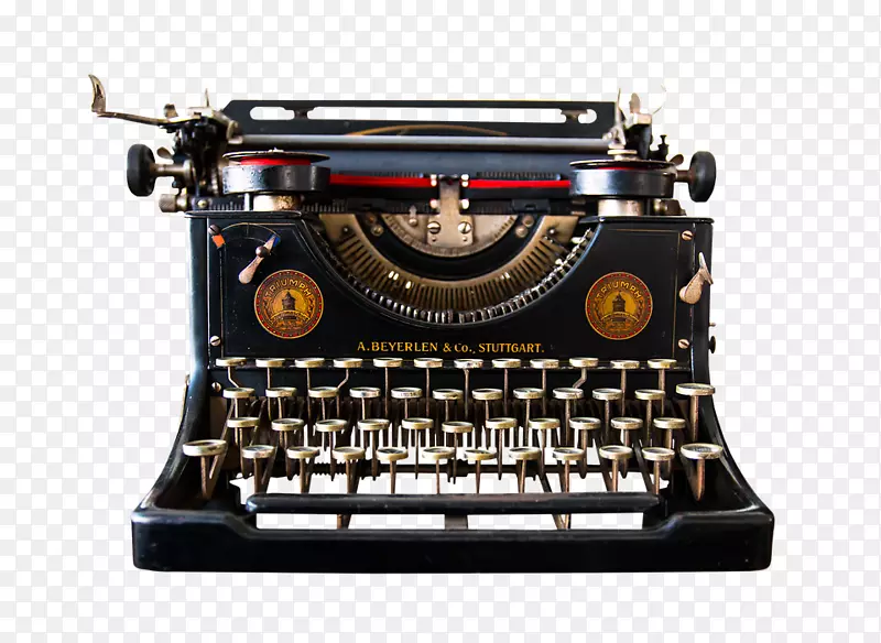 纸打字机办公用品.21世纪杀毒机