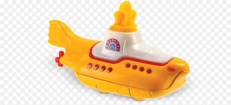 热轮披头士模型汽车压铸玩具黄色潜水艇