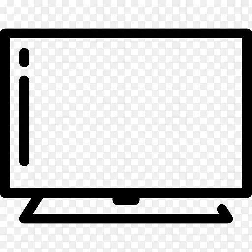 电视机计算机监视器计算机图标计算机