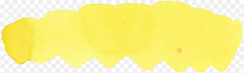 黄色水彩画